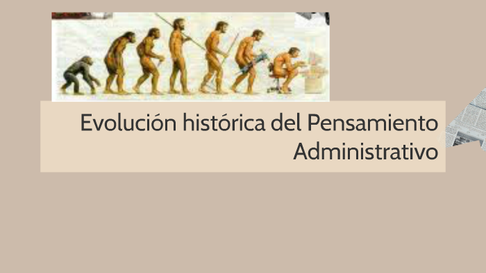 Evolucion Historica Del Pensamiento Administrativo By Lesly Sarahy Peña ...