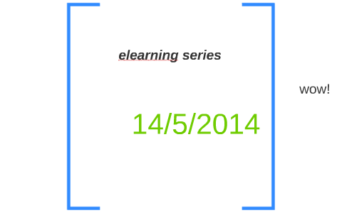 elearning series by Yuen Shan Leung on Prezi