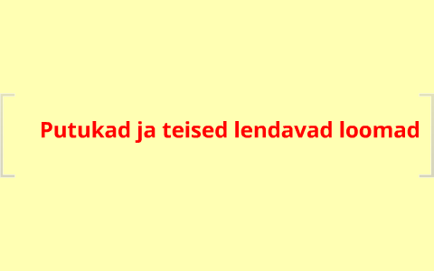 Putukad ja teised lendavad loomad by Ene Kunimägi