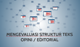 Mengevaluasi Struktur Teks Opini Editorial By Hanna Octaviani