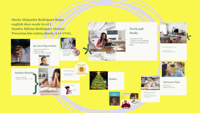 My daily routine by maria alejandra rodriguez rojas on Prezi