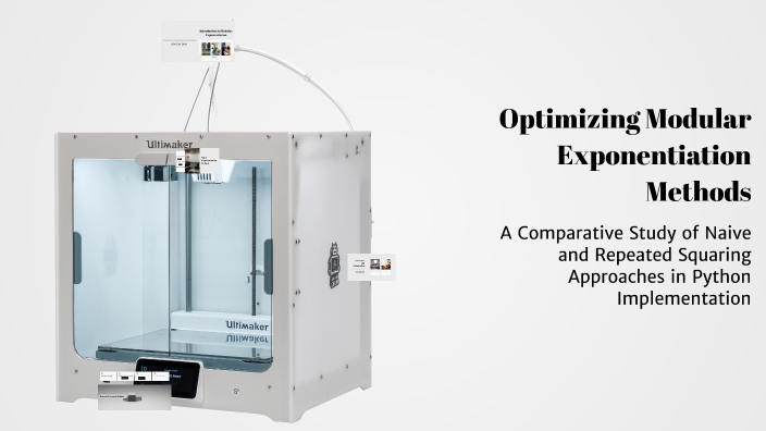 Optimizing Modular Exponentiation Methods by global logistic on Prezi