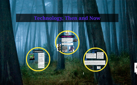 Technology, Then and Now by