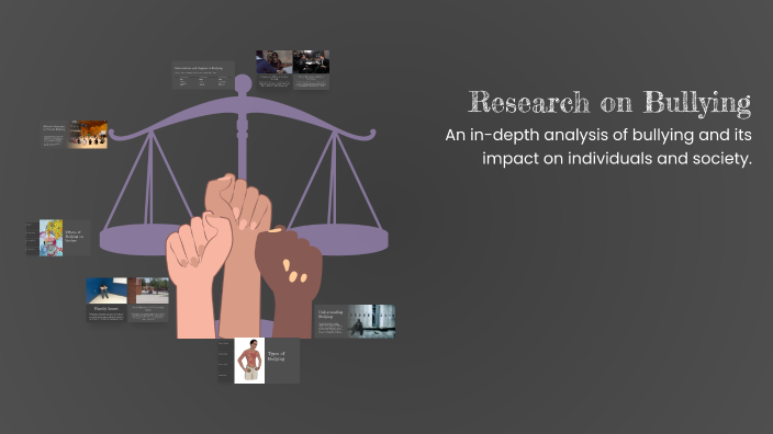 Research on Bullying by Mouna Ammar on Prezi