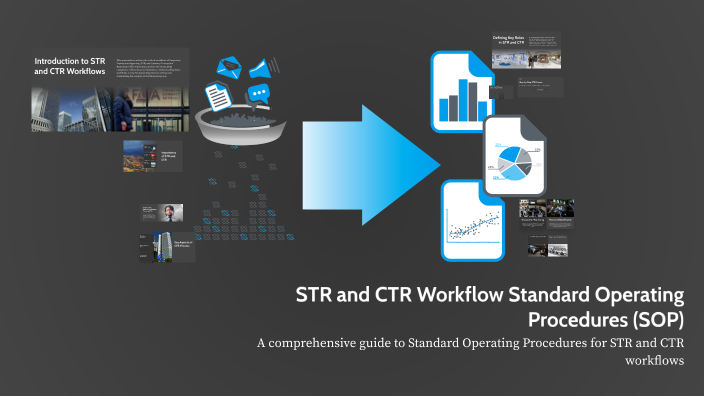 STR and CTR Workflow Standard Operating Procedures (SOP) by khadijah ...