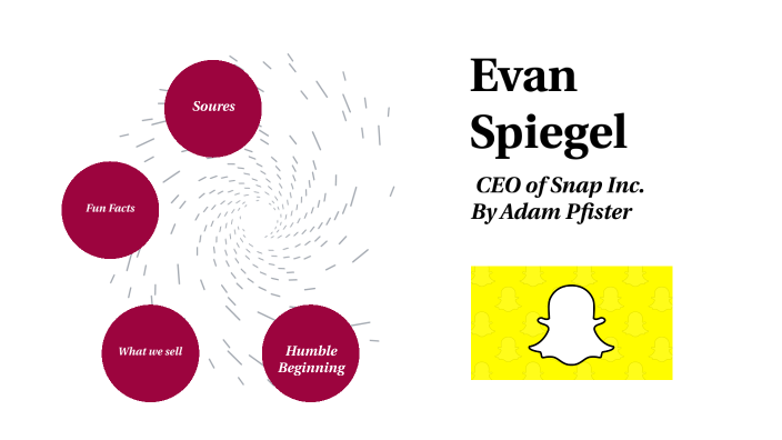 Evan Spiegel Biography by Adam Pfister on Prezi