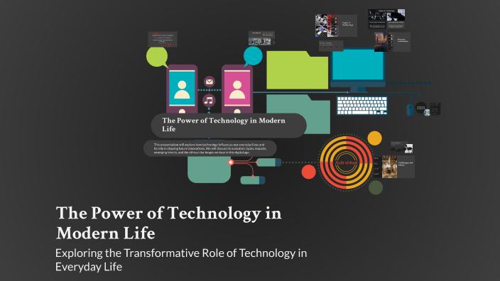 The Power of Technology in Modern Life by Thiru Karthik on Prezi