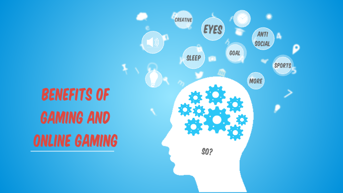 BENEFITS TO ONLINE GAMING