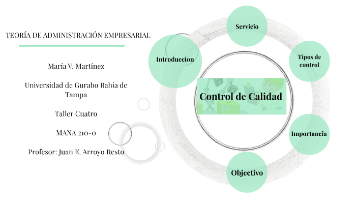Control de Calidad by Maria Martinez on Prezi