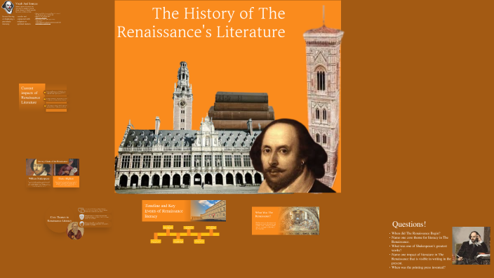 The Renaissance and Its Literary Views by POOP PEEP on Prezi