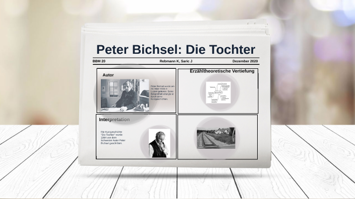 Inhaltsangabe Die Tochter Von Peter Bichsel prezi.com