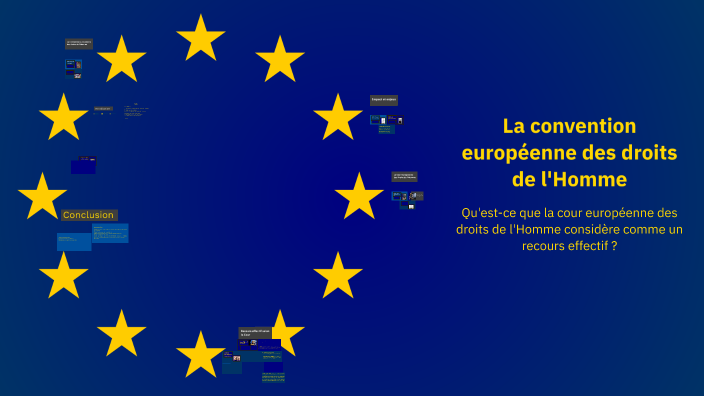 La convention européenne des droits de l'Homme by Amina Moustapha