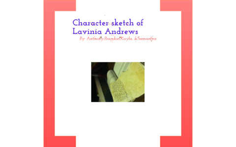Details more than 72 character sketch of lavinia latest - seven.edu.vn
