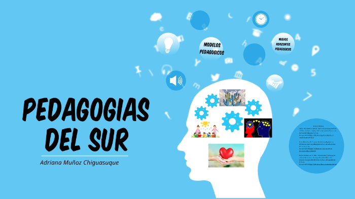 PEDAGOGIAS DEL SUR by Adriana Muñoz Chiguasuque on Prezi