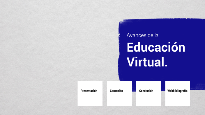 El Avance de la Educación Virtual y sus Ventajas by Neli Franco on Prezi