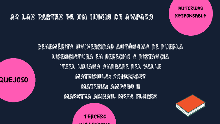 A2 LAS PARTES DE UN JUICIO DE AMPARO by Itzel Andrade on Prezi