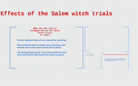 Salem Witch Trials Cause And Effect