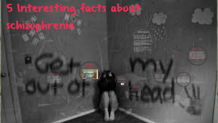 WHAT ARE INTERESTING FACTS ABOUT SCHIZOPHRENIA visual data 4