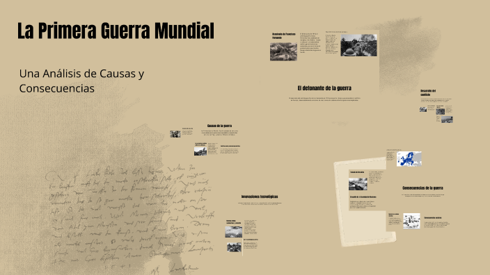 La Primera Guerra Mundial by Alex on Prezi