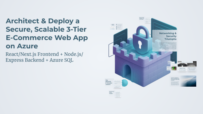 Architect & Deploy a Secure, Scalable 3-Tier E-Commerce Web App on ...