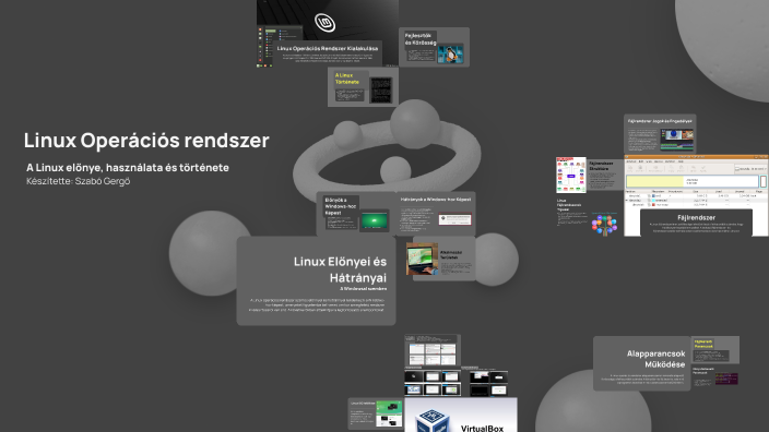 Linux Operációs rendszer bemutatása by Gergő Szabó on Prezi