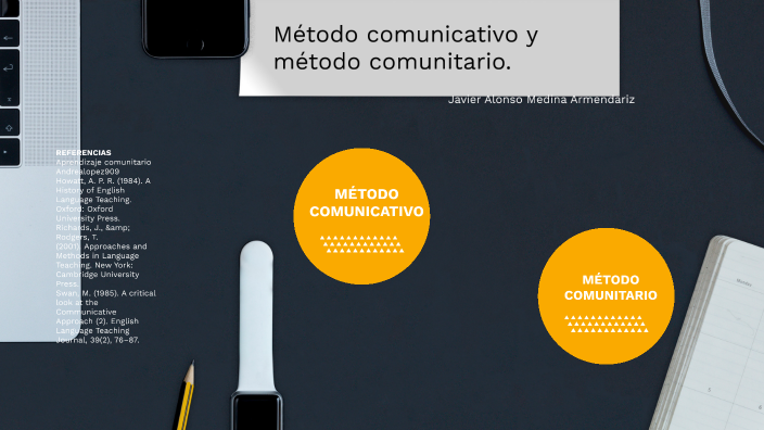 Metodo comunicativo y metodo comunitario. by Javier Alonso Medina on Prezi