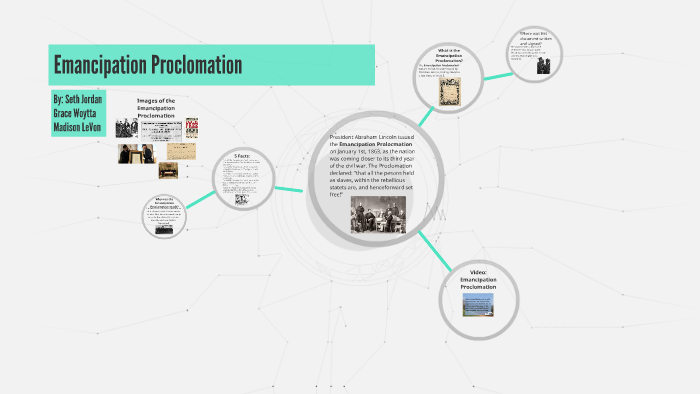 Emancipation Proclomation By Madi Ulatowski On Prezi