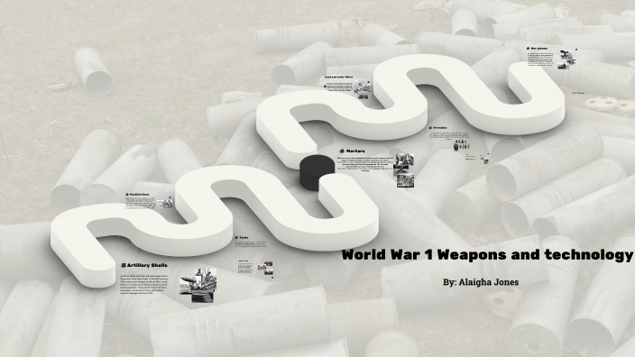 what new technologies and weapons were used in world war 1
