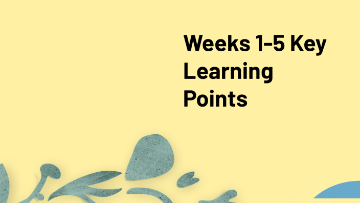 Key Learning Points from Class by Lily Clair on Prezi