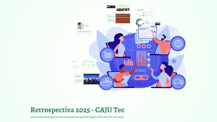 Retrospectiva 2025 - CAJU Tec by Testes on Prezi