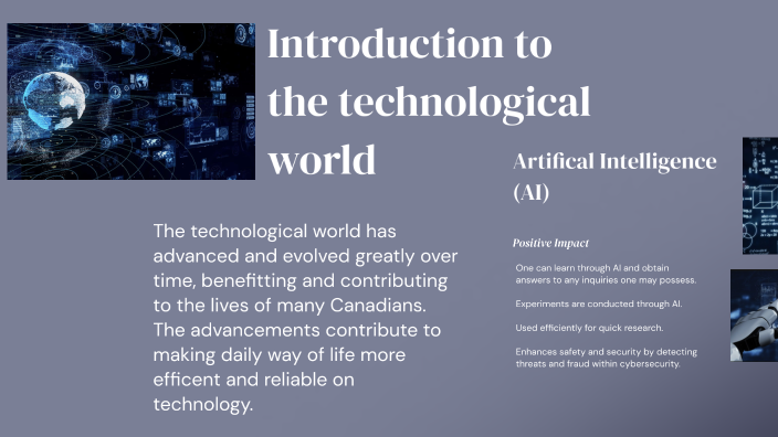 How technology has evolved and benefits people by Sara Maria on Prezi