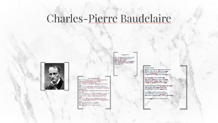Charles-Pierre Baudelaire by geovana viviani