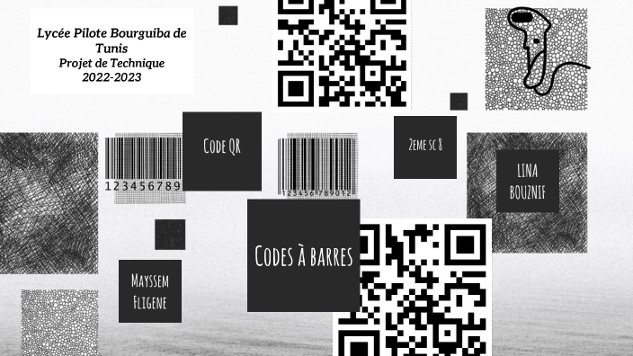 Codes à barres et QR code by Mayssem Fligene on Prezi