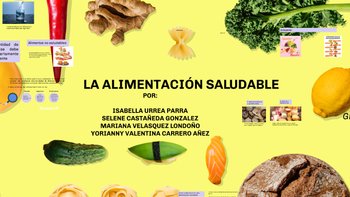 LA ALIMENTACIÓN SALUDABLE by selene castañeda on Prezi