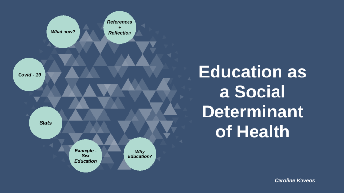 Education As A Social Determinant Of Health By Caroline Koveos On Prezi