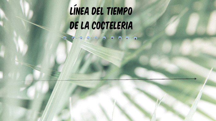 linea del tiempo de la cocteleria by Diana Serrano botello on Prezi