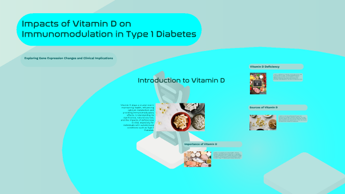 Impacts of Vitamin D on Immunomodulation in Type 1 Diabetes by Safin ...