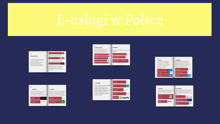 E-usługi w Polsce by Marta Borkowska on Prezi
