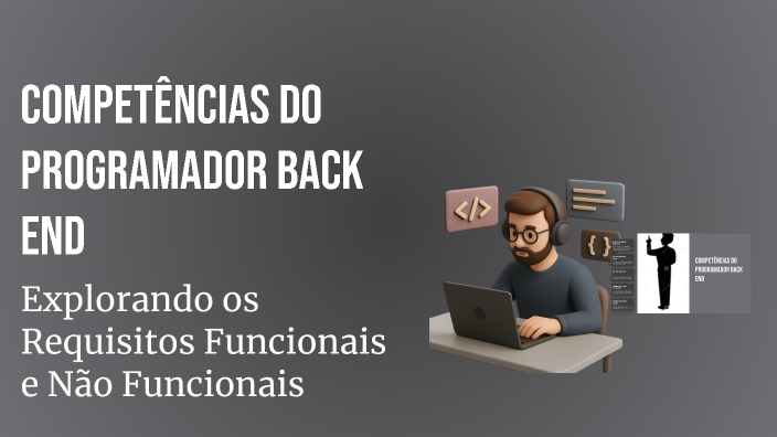 Competências do Programador Back End by KAYLANE CARLA BUENO DO ...