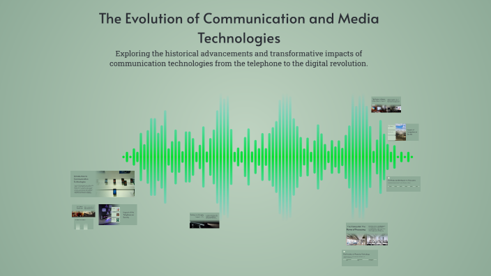 Multimedia Communication Evolution The Evolution of Communication and Media Technologies by Mateo Diaz ...