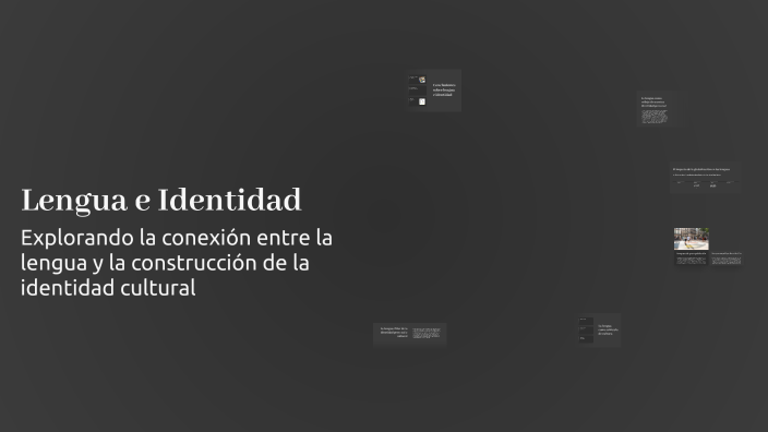 Lengua e Identidad by Maria Guadalupe DELGADILLO on Prezi
