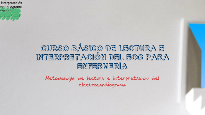 interpretación del electrocardiograma