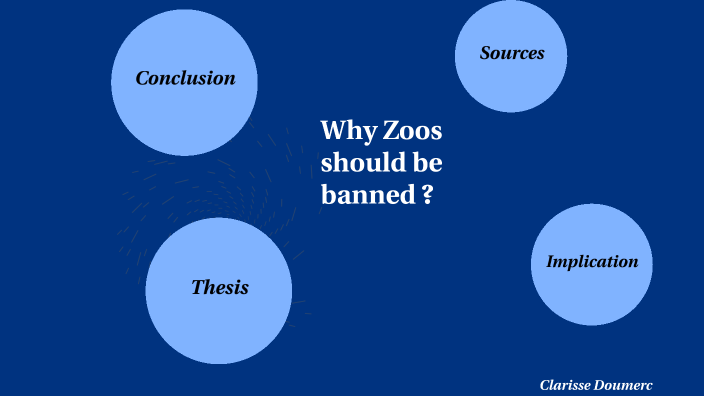 essay on why zoos should be banned