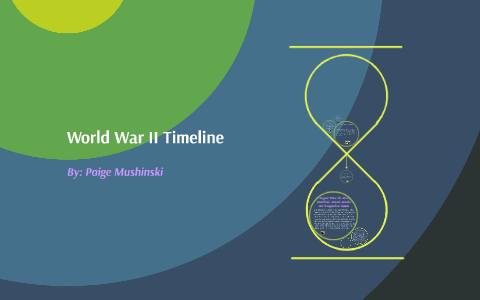 World War II Timeline by Paige Mushinski on Prezi
