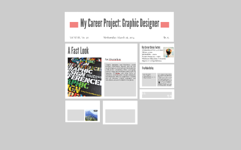 My Career Project: Graphic Designer by Dan R on Prezi