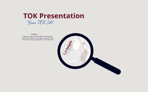 Tok presentation topics image