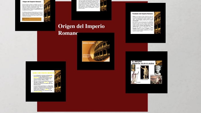 EL IMPERIO ROMANO by DANIEL MORA MORALES on Prezi