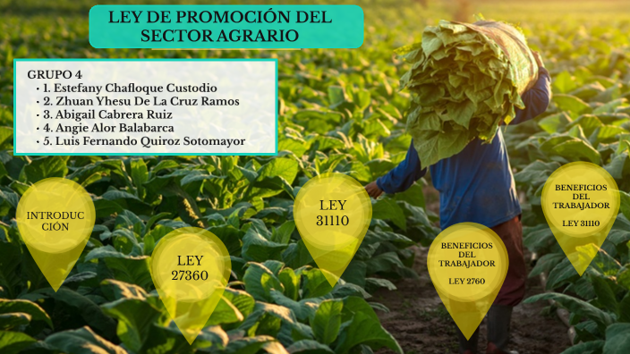 LEY DEL SECTOR AGRARIO by Abigail Cabrera Ruiz on Prezi