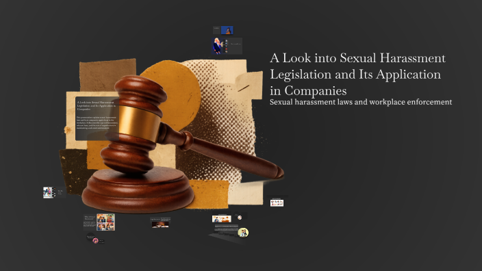 A Look into Sexual Harassment Legislation and Its Application in ...