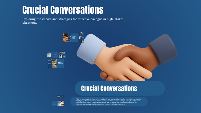 Crucial Conversations by Humayun Amjad on Prezi